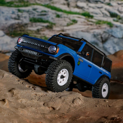 Axial 1/30 SCX30 Ford Bronco 4X4 RTR Brushed Rock Crawler (Battery & Charger Included)