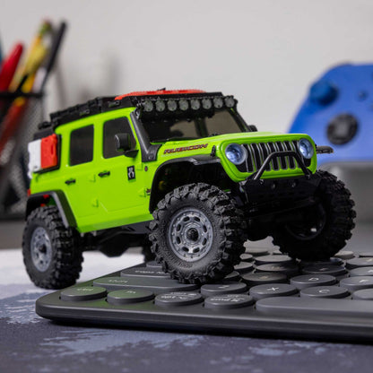 Axial 1/30 SCX30 Jeep Wrangler JLU 4X4 RTR Brushed Rock Crawler (Battery & Charger Included)