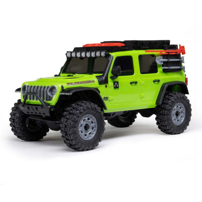 Axial 1/30 SCX30 Jeep Wrangler JLU 4X4 RTR Brushed Rock Crawler (Battery & Charger Included)