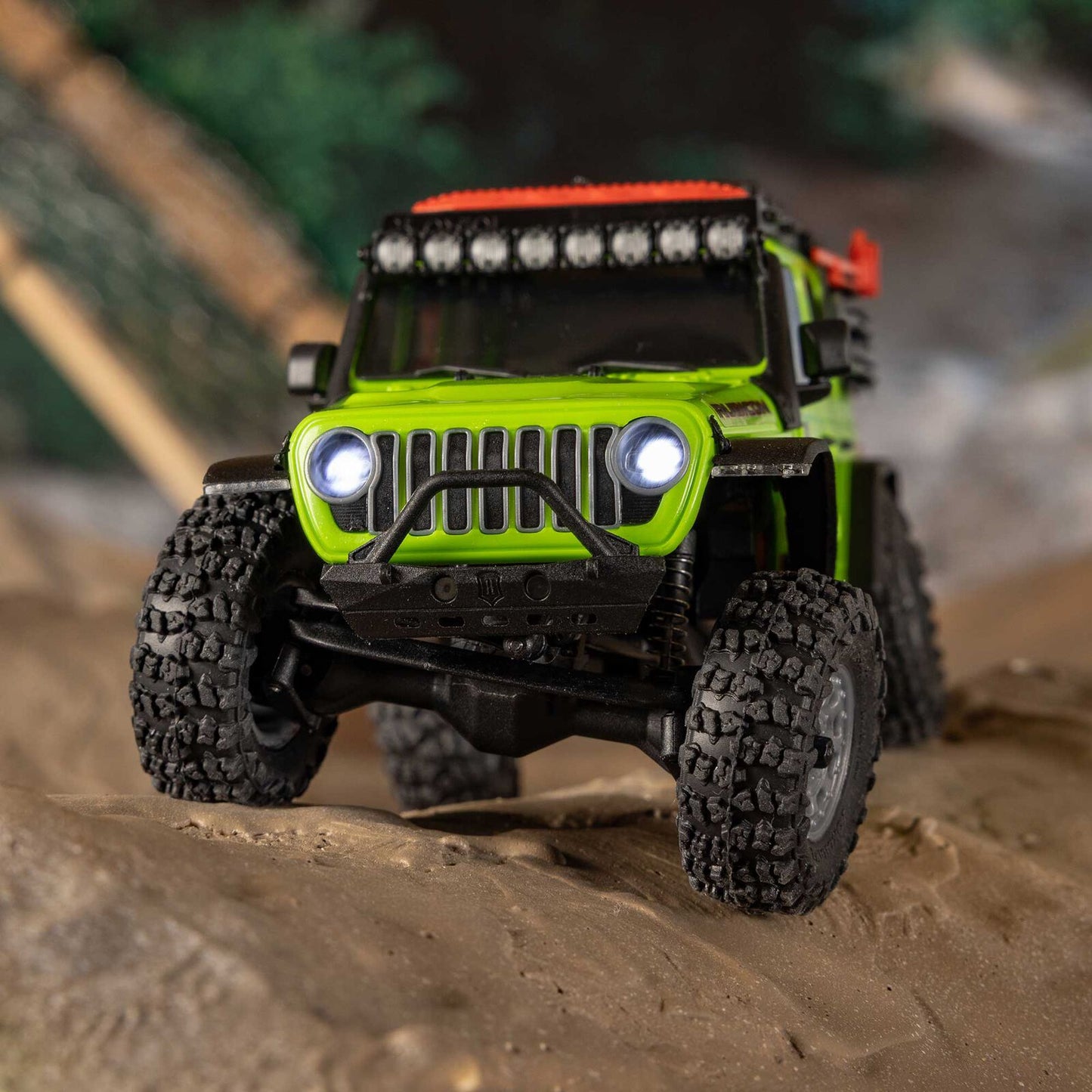 Axial 1/30 SCX30 Jeep Wrangler JLU 4X4 RTR Brushed Rock Crawler (Battery & Charger Included)