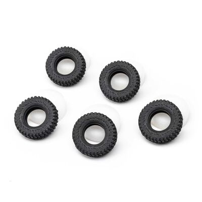 Tyres & Foam (5) M/T Baja Boss SCX30