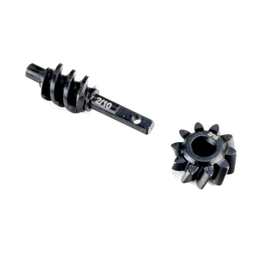 Steel Ring/Pinion Worm Gear 2/10T Axle SCX30