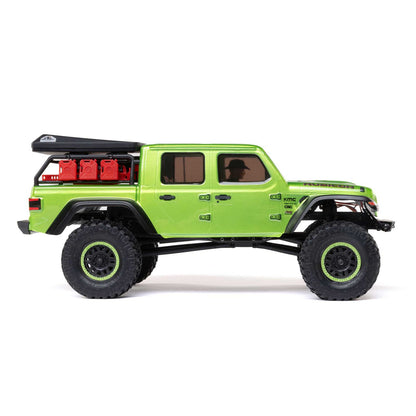 Axial 1/24 SCX24 Jeep JT Gladiator 4X4 RTR Brushed Rock Crawler (Battery & Charger Included)