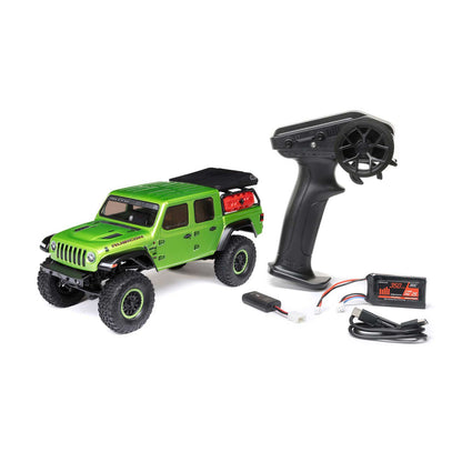 Axial 1/24 SCX24 Jeep JT Gladiator 4X4 RTR Brushed Rock Crawler (Battery & Charger Included)