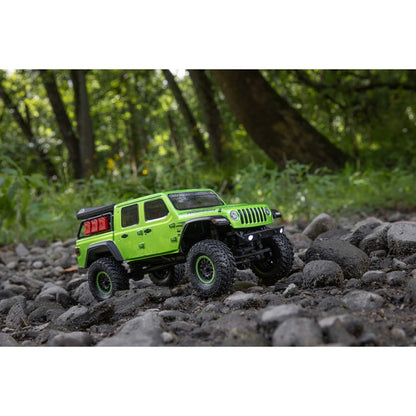 Axial 1/24 SCX24 Jeep JT Gladiator 4X4 RTR Brushed Rock Crawler (Battery & Charger Included)