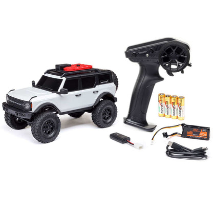 Axial 1/24 SCX24 Ford Bronco 4X4 RTR Brushed Rock Crawler (Battery & Charger Included)