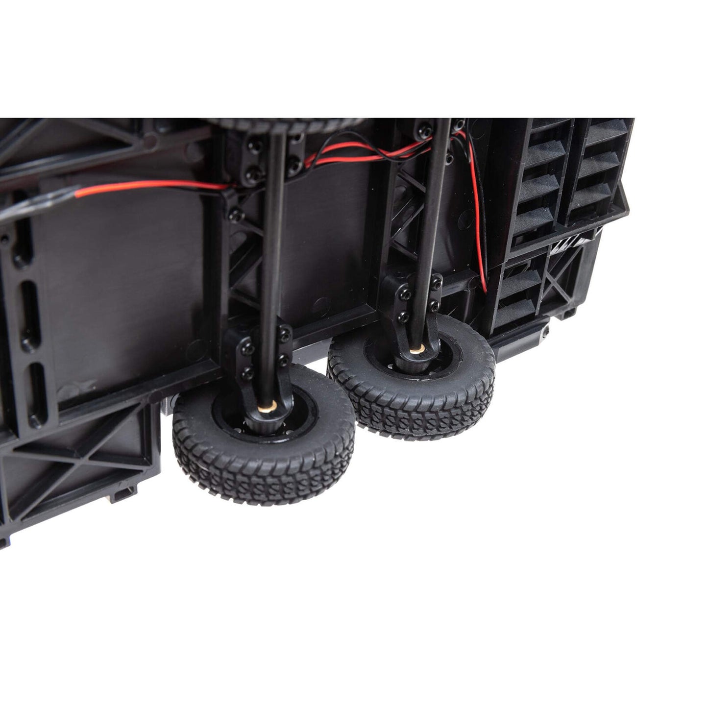 1/24 SCX24 Flat Bed Vehicle Trailer with LED Taillights