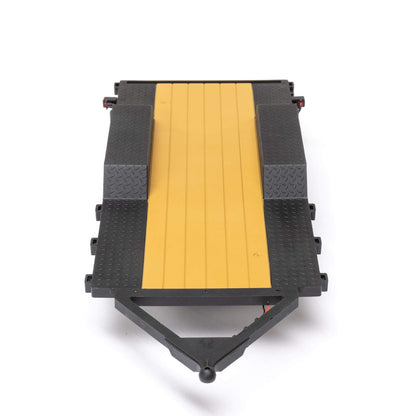 1/24 SCX24 Flat Bed Vehicle Trailer with LED Taillights