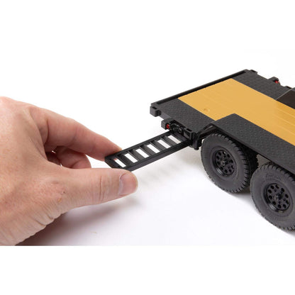 1/24 SCX24 Flat Bed Vehicle Trailer with LED Taillights