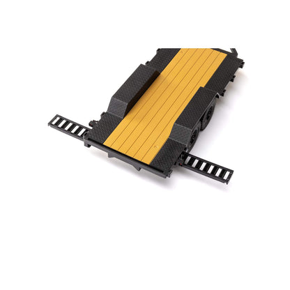 1/24 SCX24 Flat Bed Vehicle Trailer with LED Taillights