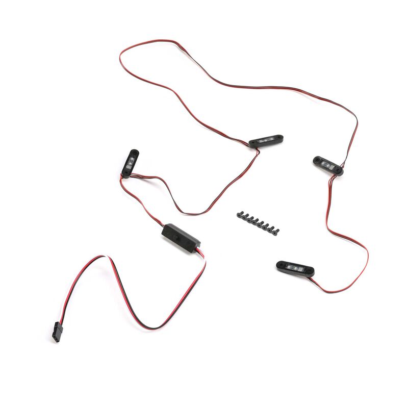 Multi-Colour LED Rock Lights with Controller SCX10 III
