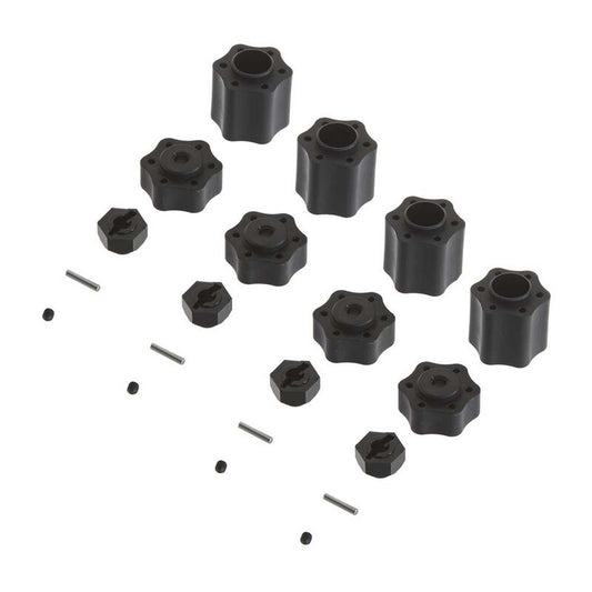 AX31074 Hex Hub Conv Set (12mm)(4pcs) 90