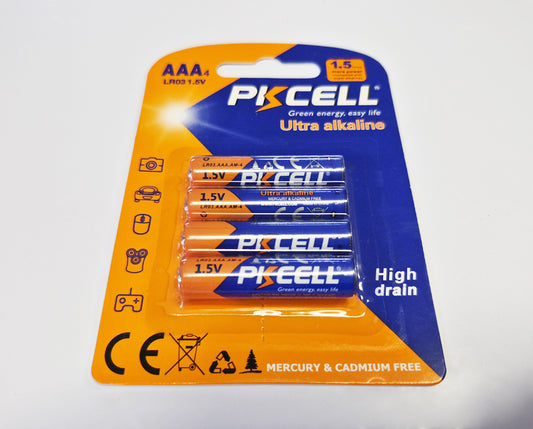 Alkaline AAA Battery 4pcs/pack