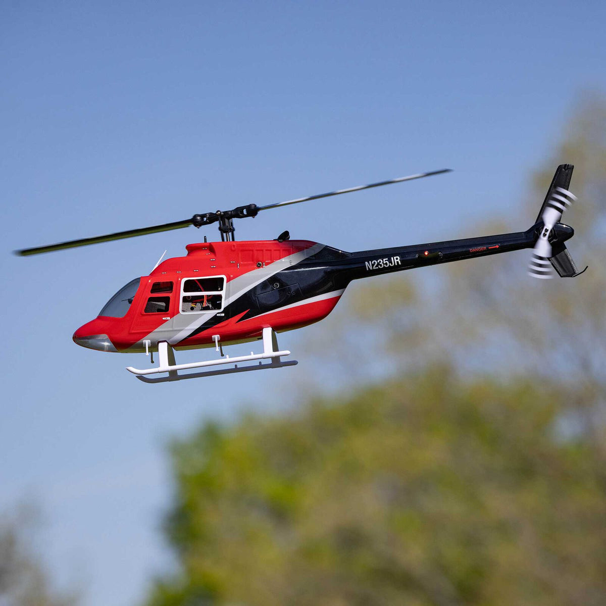 Blade Bell 206 Jet Ranger 235 CP BNF Basic with AS3X and SAFE