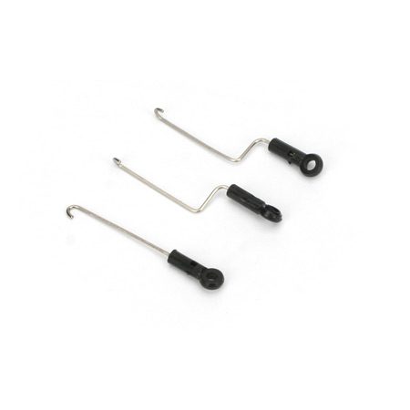 Servo Pushrod Set with ball link: 3pcs: