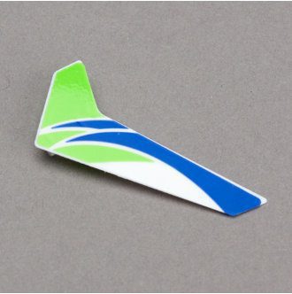 Green Vertical Fin with Decal: mCP X