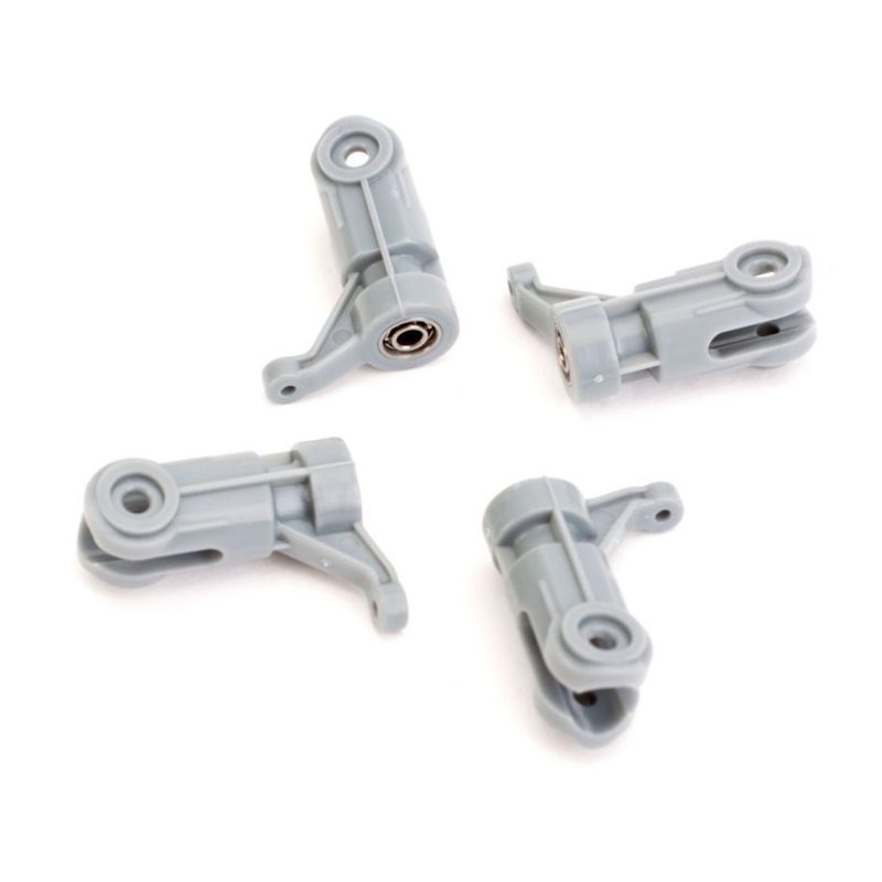 Main Blade Grips with Bearings: Red Bu