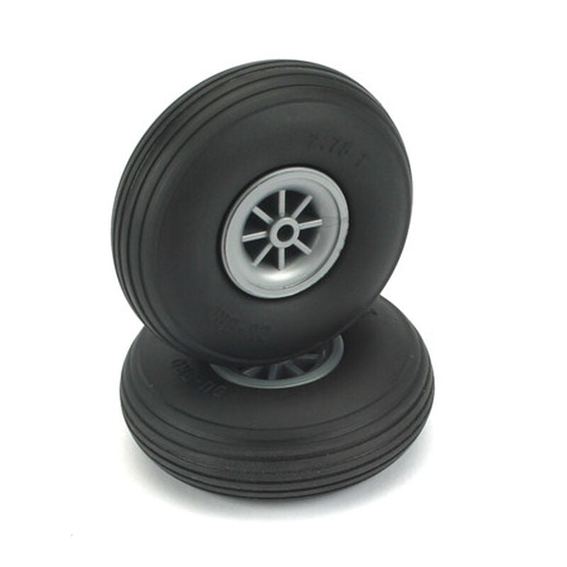 Treaded Wheels - 2-3/4 In