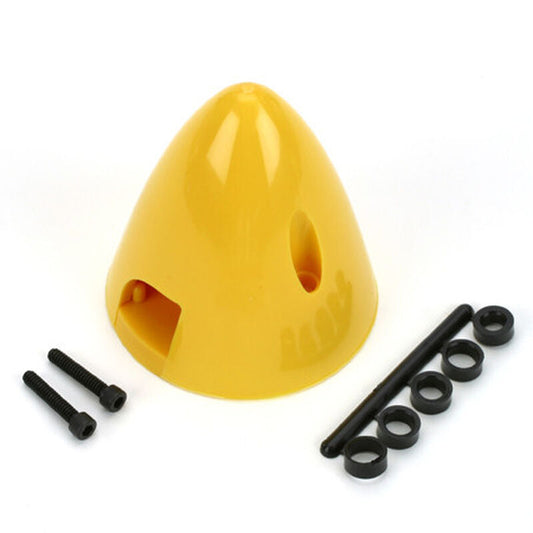 4 Pin Spinner 2-1/2" Yellow