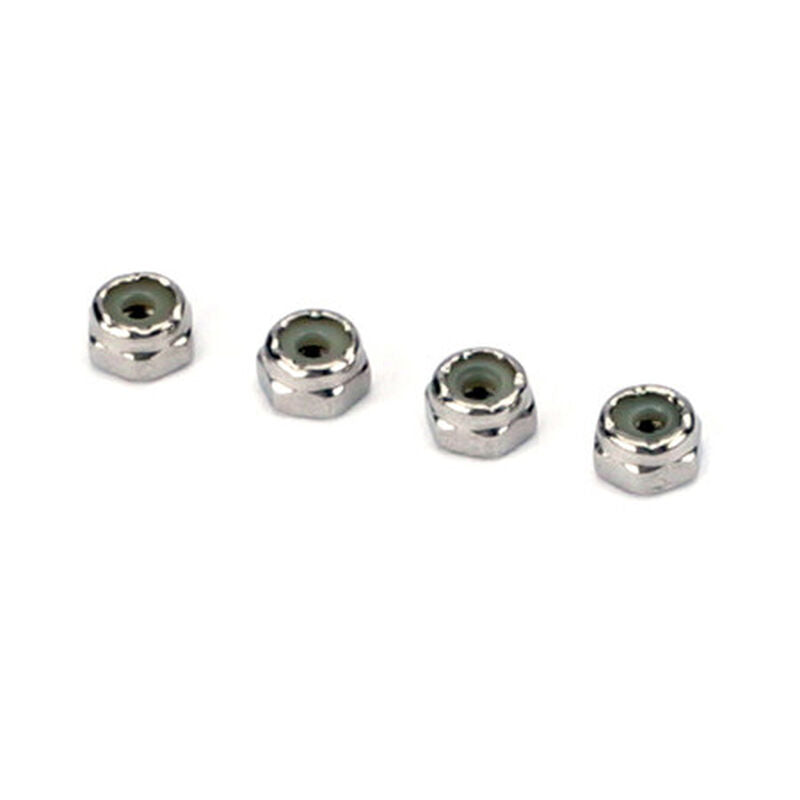 SS Nylon Lock Nuts4-40