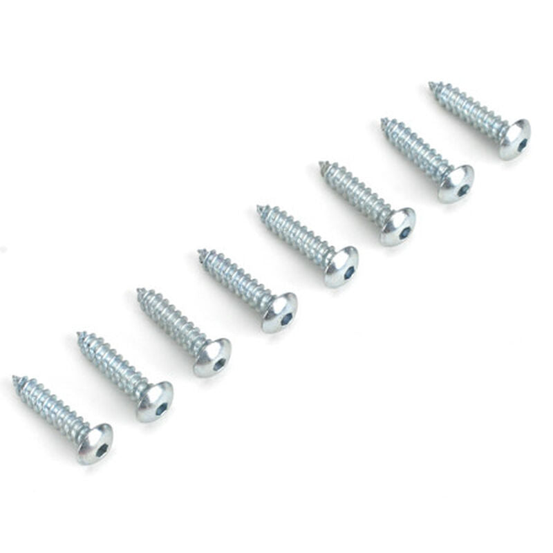 Button Head Screws 4 x 1/2in (8)
