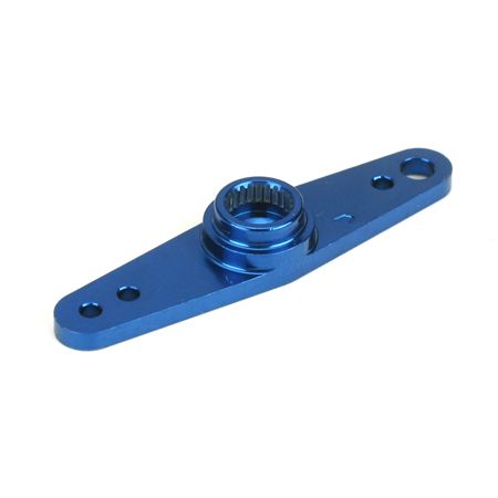 Machined Aluminum Servo Arm: SPK/J/A/K Blue