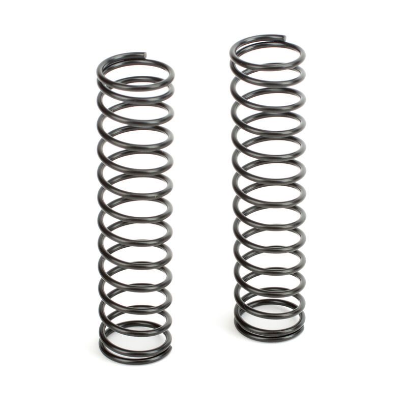 Shock Spring Set Rear Black 1.7 (2): Rev