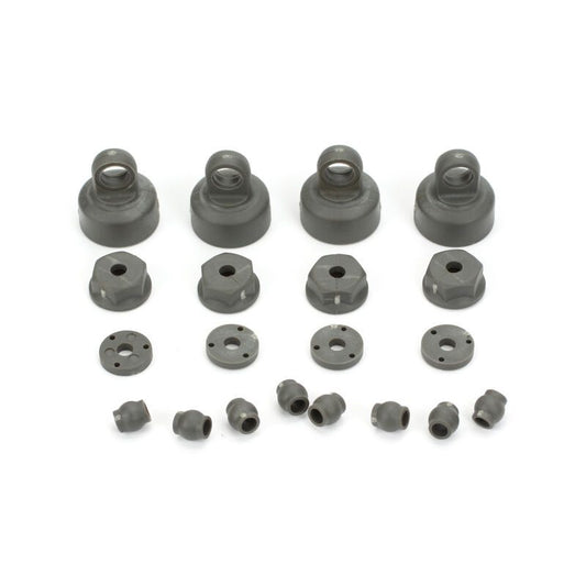 Shock Cap Piston Pivot Ball Set: 1:10