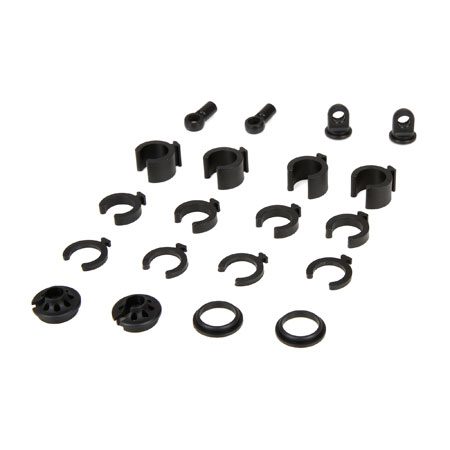Top Bottom Shock Ends: 1:10 4wd All