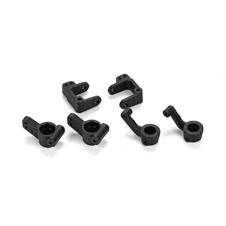 Caster Blck Steer Block RR Hub (2): 1: