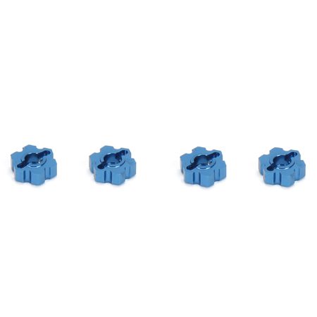 Wheel Hex Set Aluminum 1:10 2WD Cir/Bo