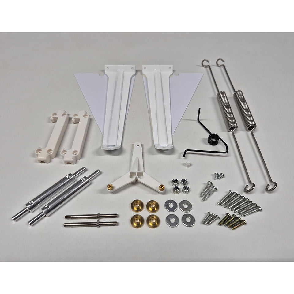 Complete Updated Landing Gear Set with Heavy Duty Springs Turbo Timber Evolution 1.5m