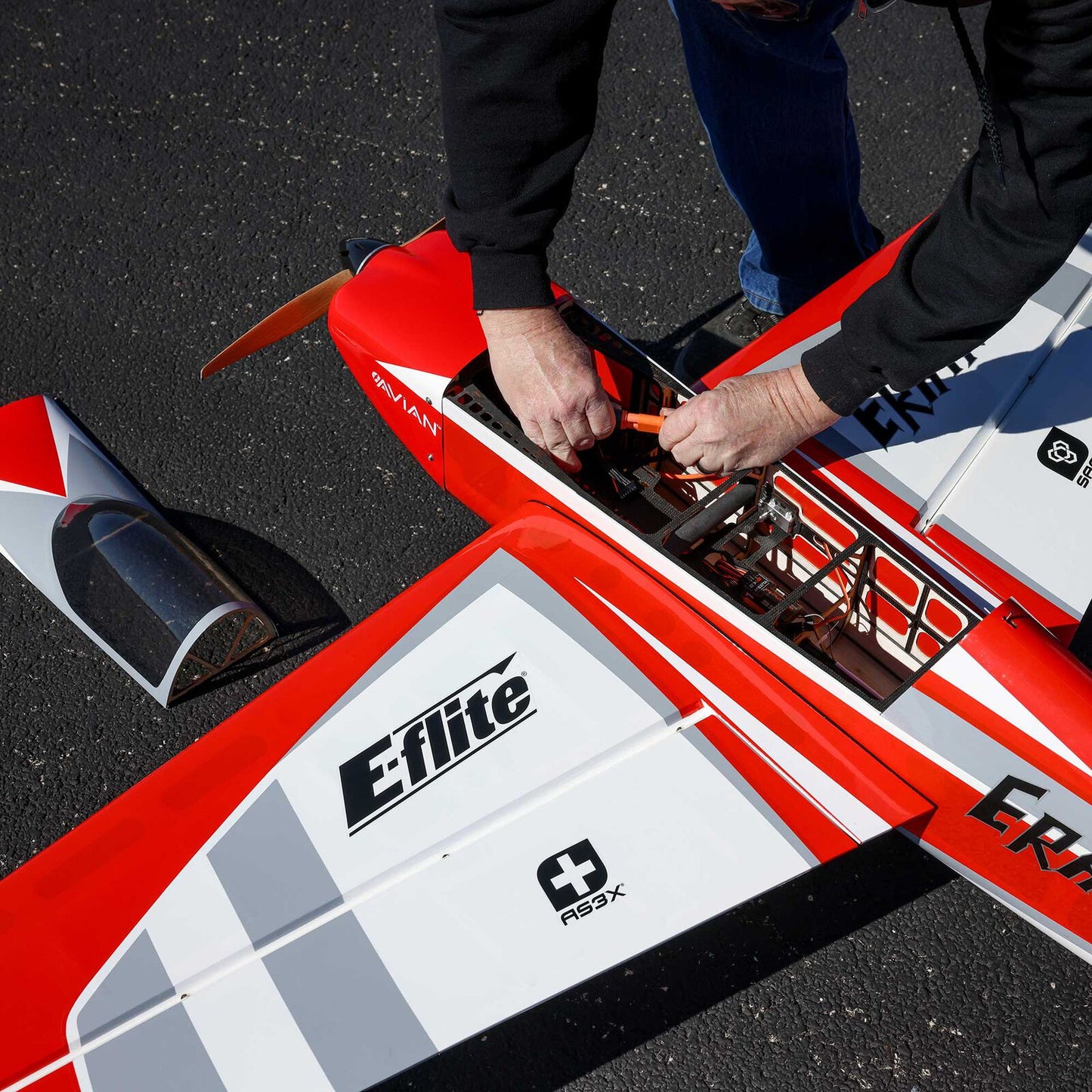 E-flite Eratix 3D SWS 1.6m BNF Basic with AS3X+ and SAFE Select