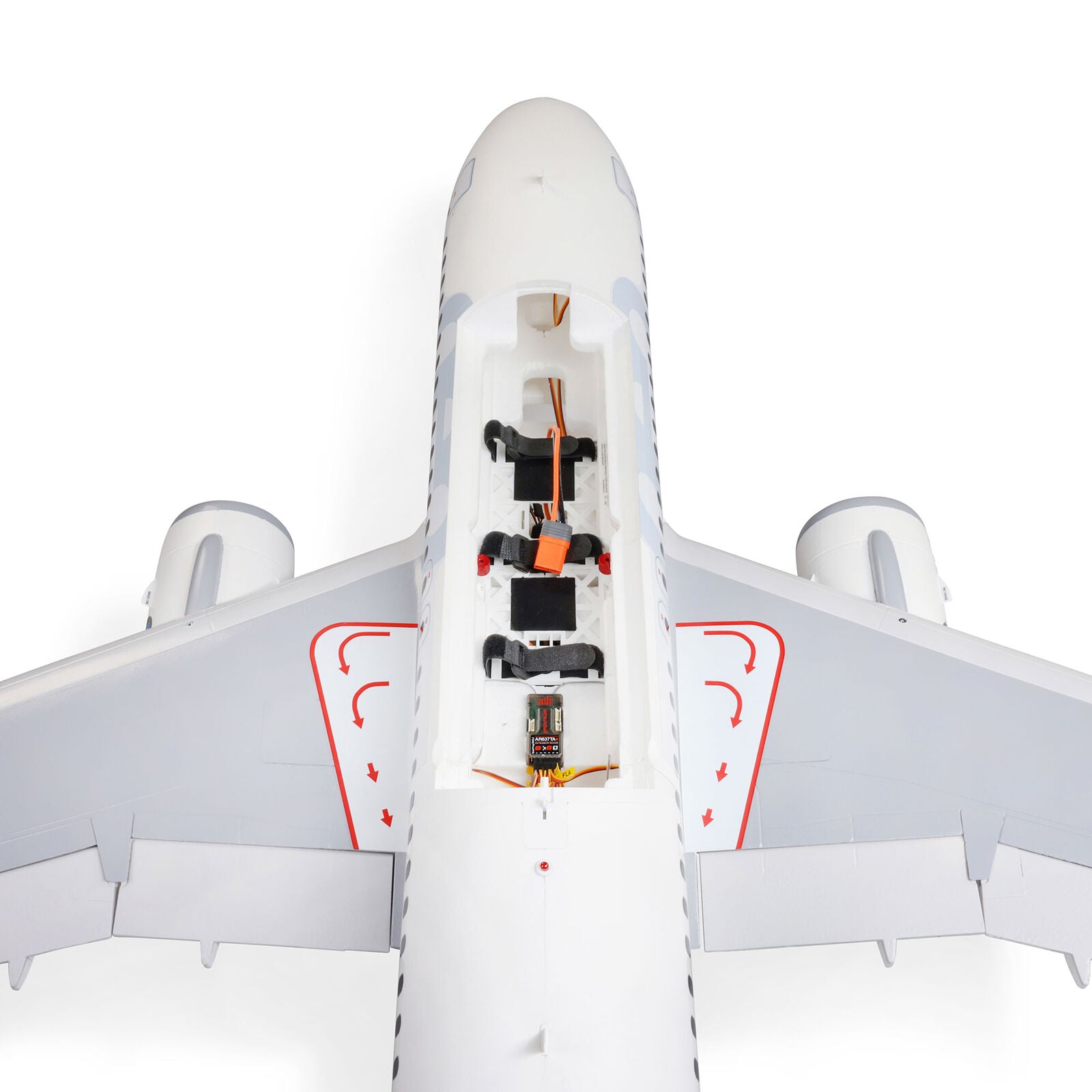 E-flite Airbus A320neo Twin 64mm EDF BNF Basic with AS3X+ and SAFE
