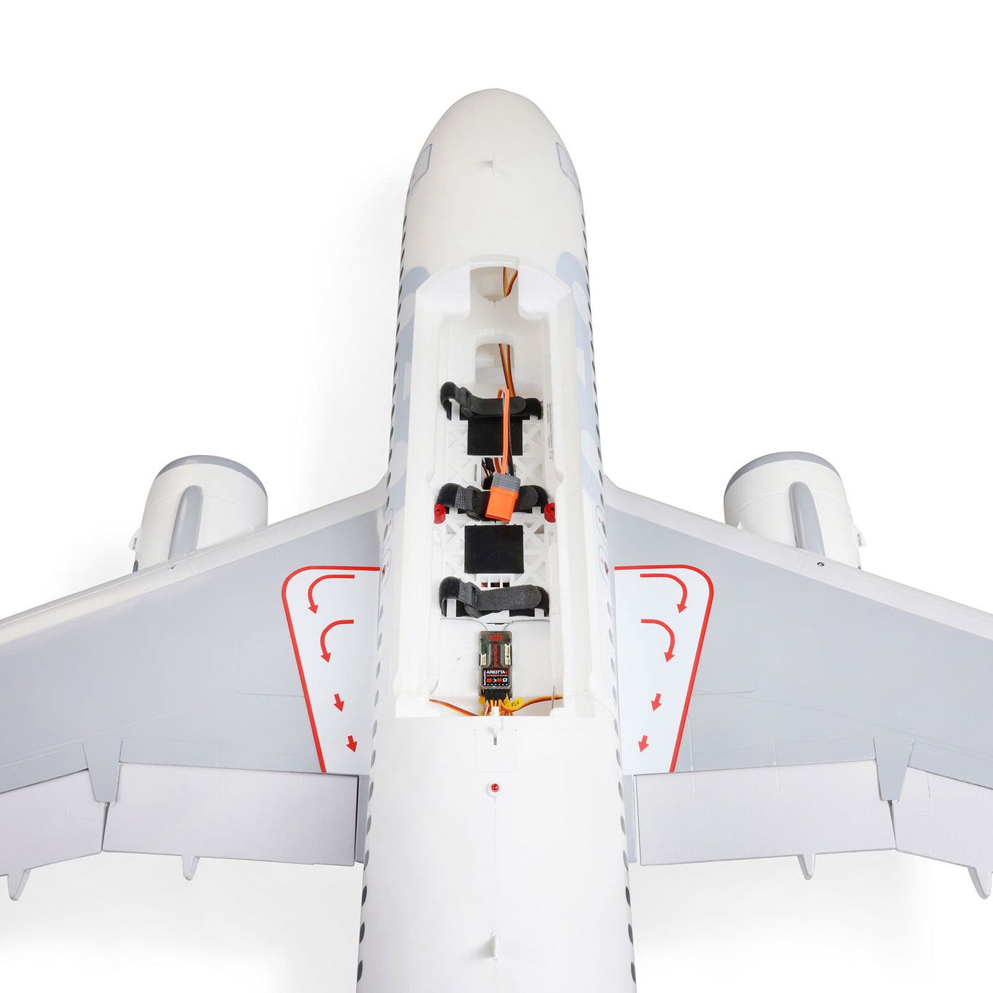 E-flite Airbus A320neo Twin 64mm EDF BNF Basic with AS3X+ and SAFE Select