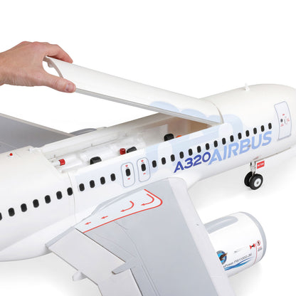 E-flite Airbus A320neo Twin 64mm EDF BNF Basic with AS3X+ and SAFE Select