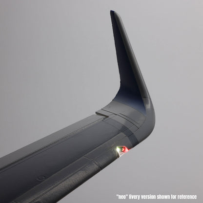 E-flite Airbus A320neo Twin 64mm EDF BNF Basic with AS3X+ and SAFE Select Base White