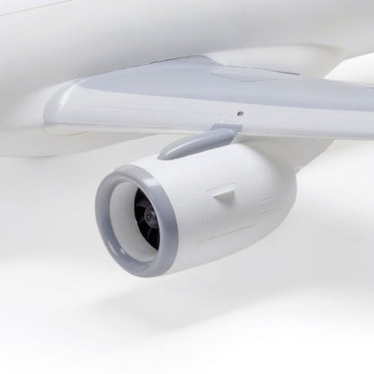 E-flite Airbus A320neo Twin 64mm EDF BNF Basic with AS3X+ and SAFE Select Base White