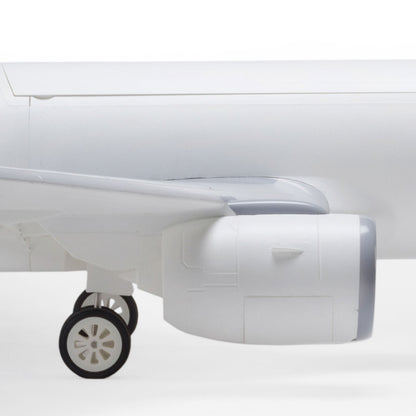 E-flite Airbus A320neo Twin 64mm EDF BNF Basic with AS3X+ and SAFE Select Base White