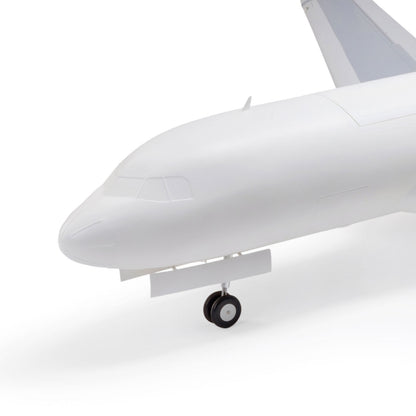 E-flite Airbus A320neo Twin 64mm EDF BNF Basic with AS3X+ and SAFE Select Base White