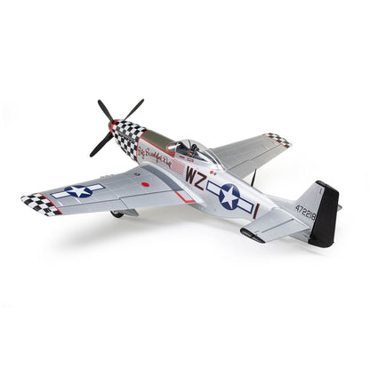 E-flite P-51D Mustang "Big Beautiful Doll" 1.5m BNF Basic with AS3X+ and SAFE Select