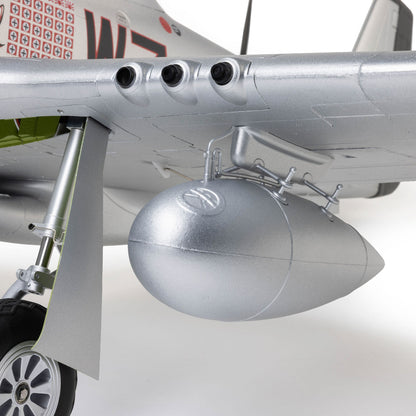E-flite P-51D Mustang "Big Beautiful Doll" 1.5m BNF Basic with AS3X+ and SAFE Select