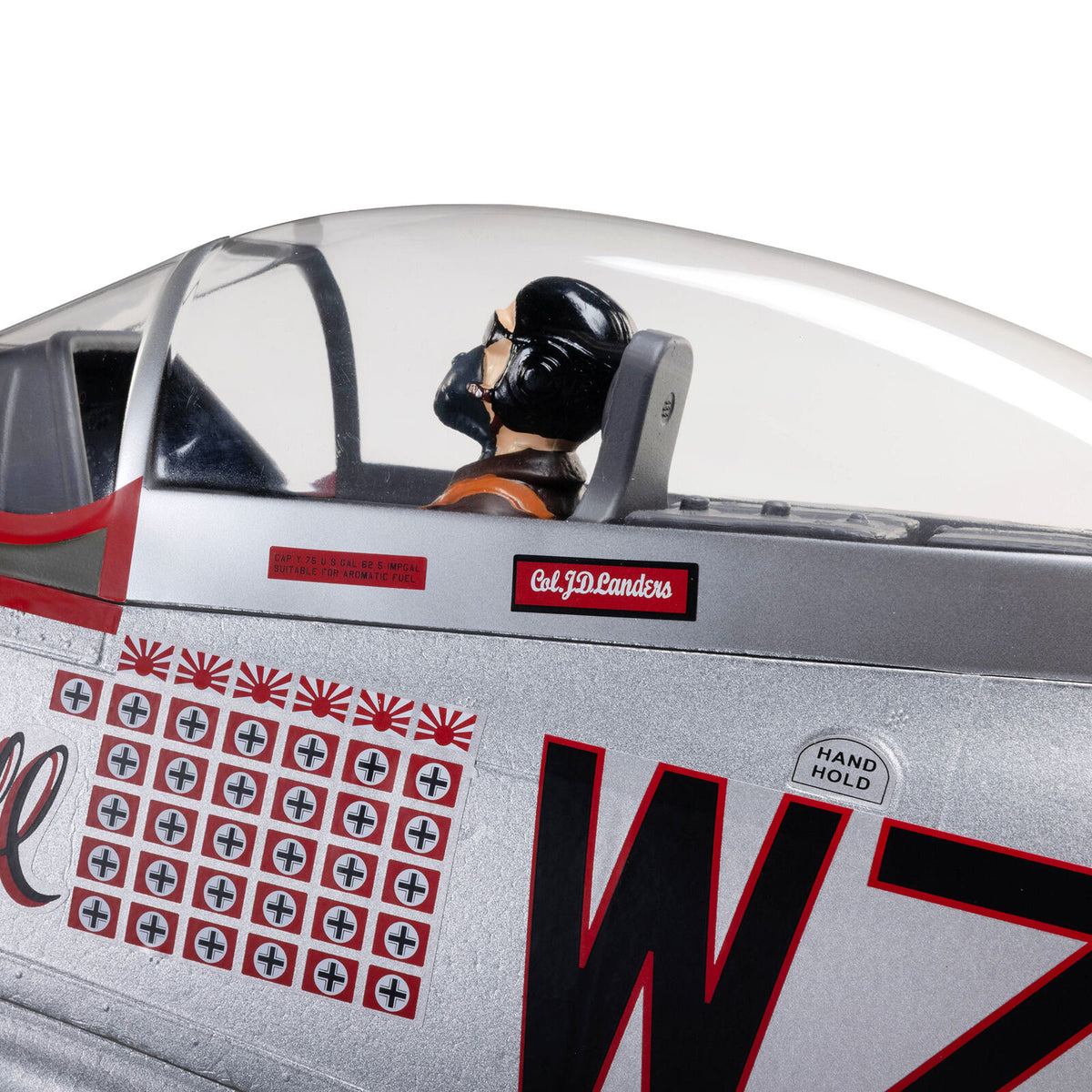 E-flite P-51D Mustang "Big Beautiful Doll" 1.5m BNF Basic with AS3X+ and SAFE Select