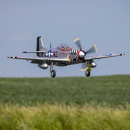 E-flite P-51D Mustang "Big Beautiful Doll" 1.5m BNF Basic with AS3X+ and SAFE Select