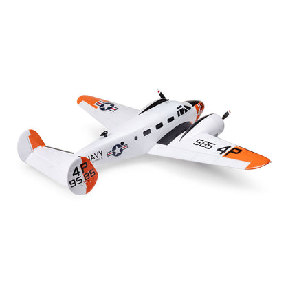 E-flite Beechcraft D18/RC-45J 1.5m BNF Basic with AS3X+ and SAFE Select