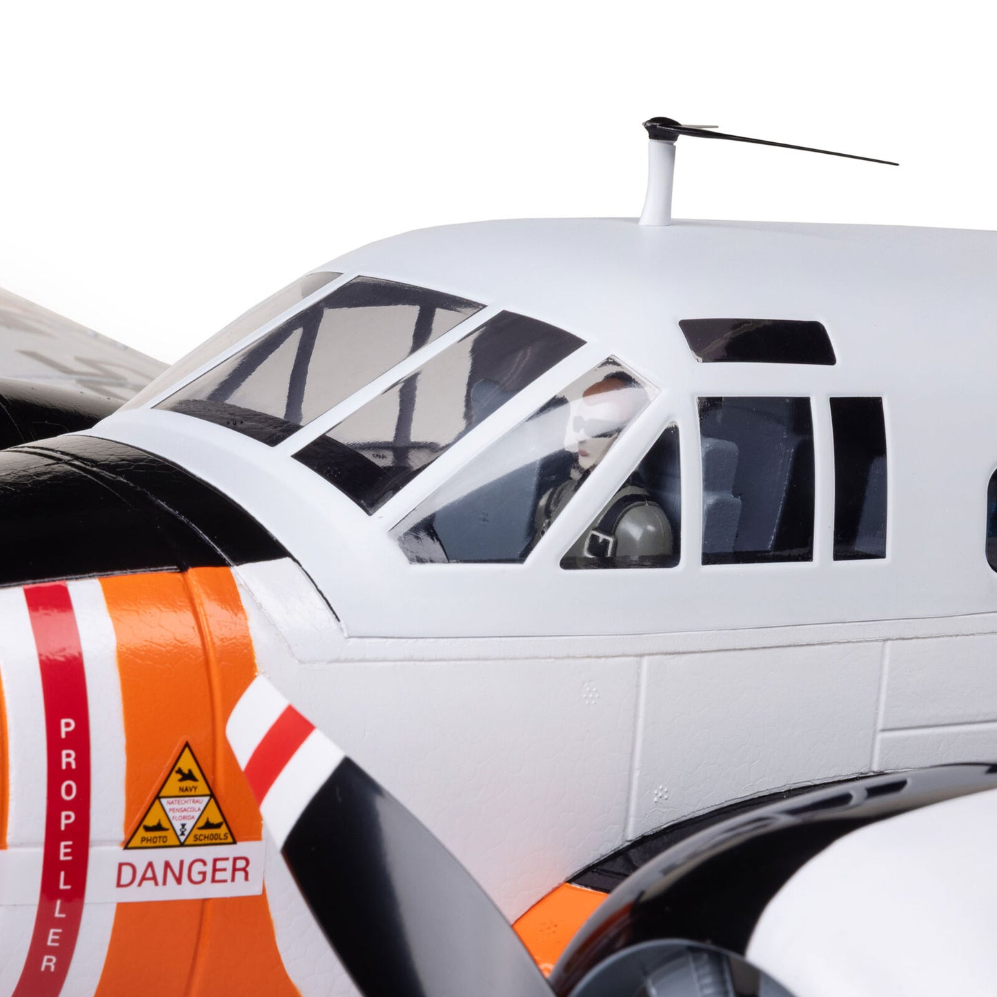 E-flite Beechcraft D18/RC-45J 1.5m BNF Basic with AS3X+ and SAFE Select