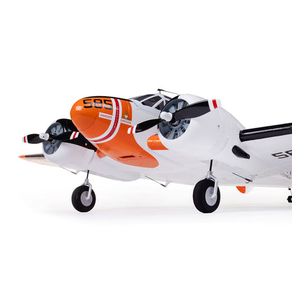E-flite Beechcraft D18/RC-45J 1.5m BNF Basic with AS3X+ and SAFE Select