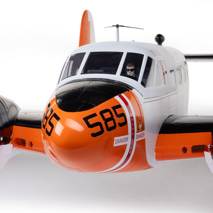 E-flite Beechcraft D18/RC-45J 1.5m BNF Basic with AS3X+ and SAFE Select