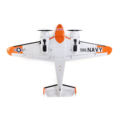 E-flite Beechcraft D18/RC-45J 1.5m BNF Basic with AS3X+ and SAFE Select