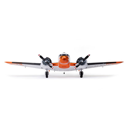 E-flite Beechcraft D18/RC-45J 1.5m BNF Basic with AS3X+ and SAFE Select